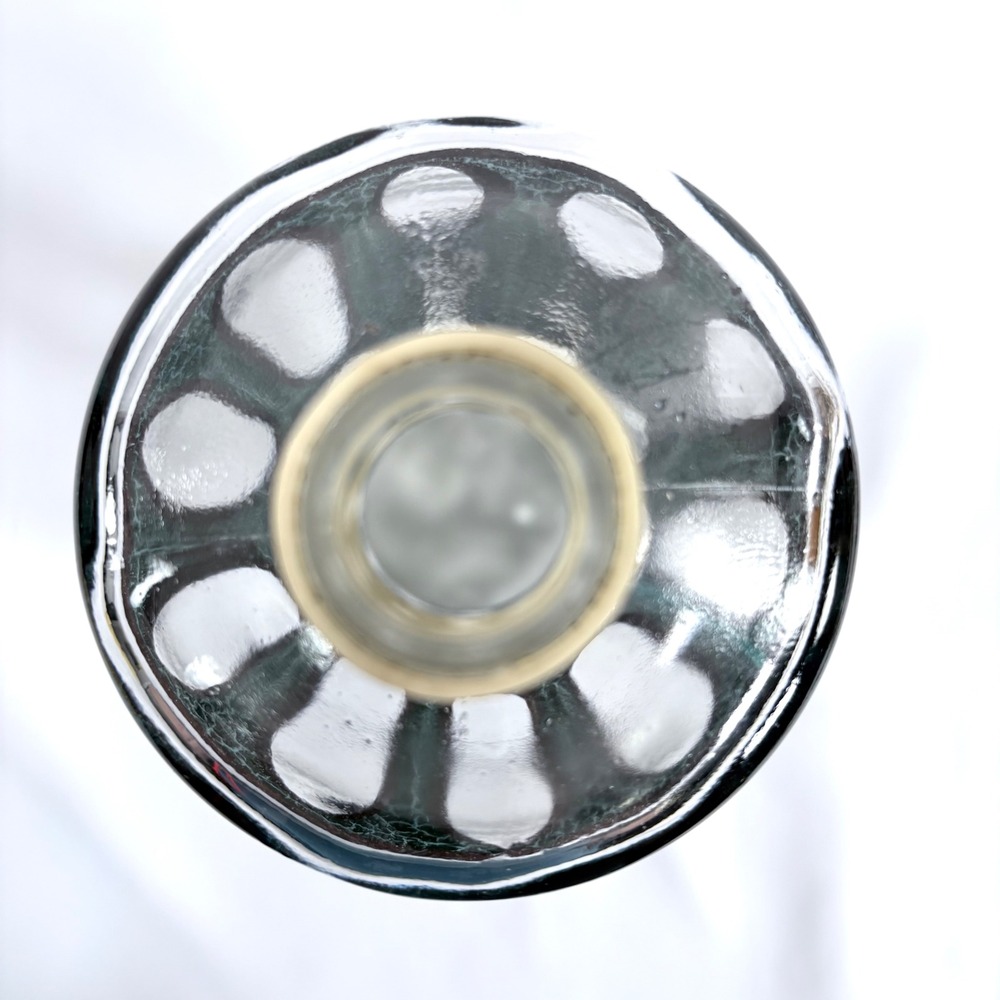 Vintage Culver Pisa Decanter 22-karat Gold Gold Crackle Oval Cutout Barware - Picture 5 of 8